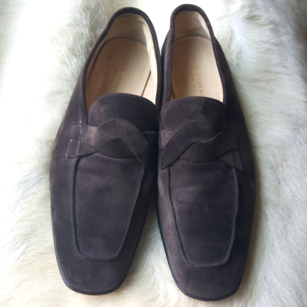 Silvia Fiorentina Suede Loafers